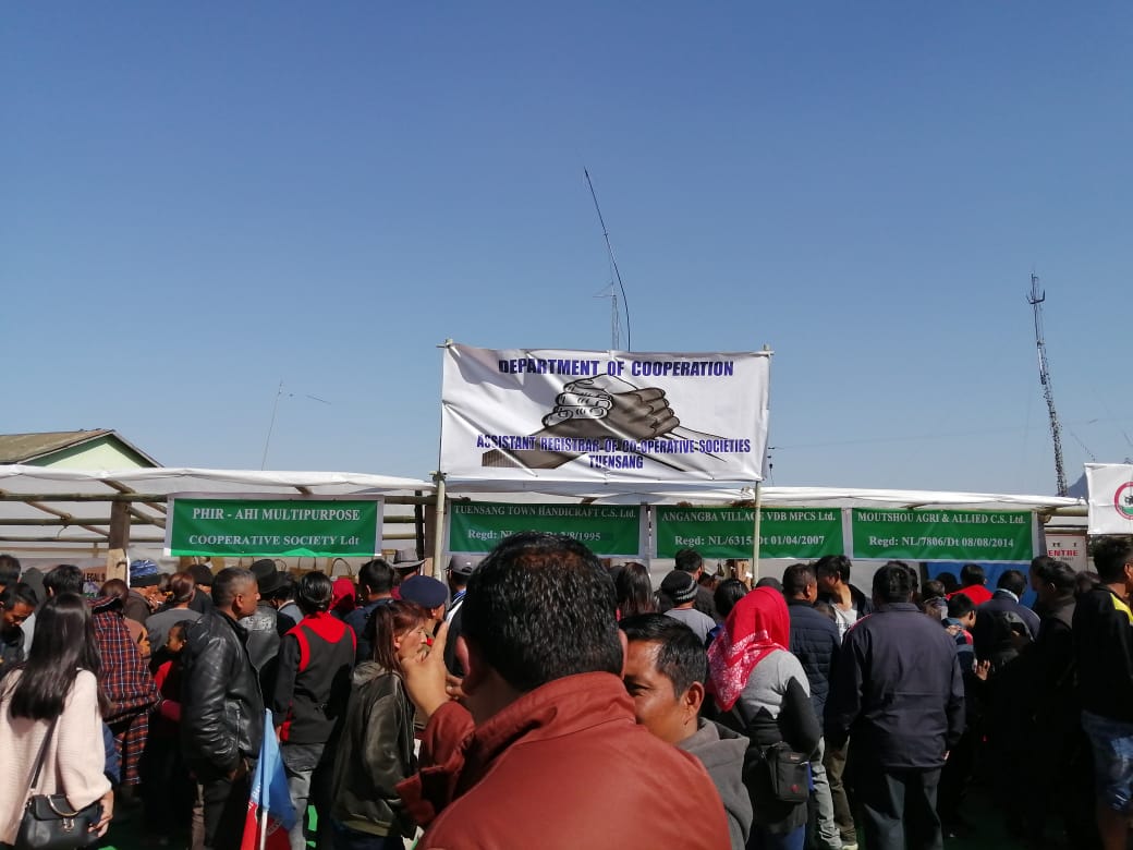 Exhibition by ARCS office Tuensang