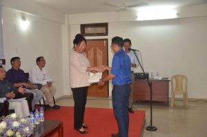 outstanding recovery position received by ARCS Tuensang